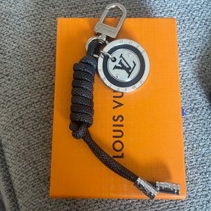 Louis Vuitton braided rope key chain
